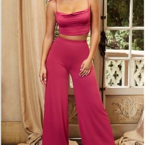 Oh Polly pink pant set